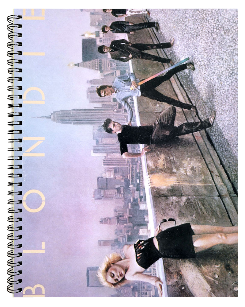 Blondie Record Album Notebook Hillary's Handmade