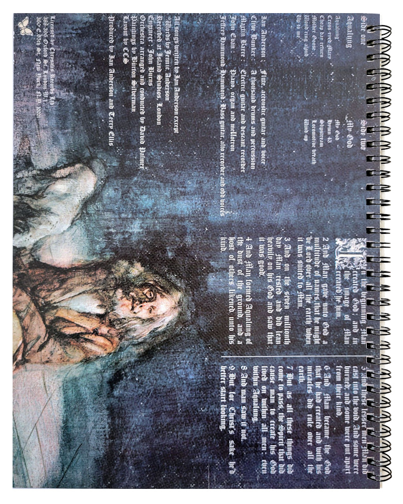 Jethro Tull - Aqualung - back cover