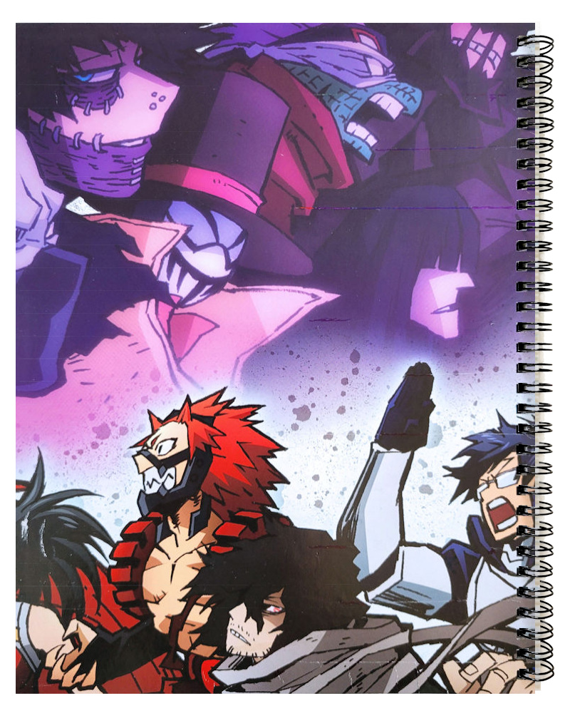 My Hero Academia - back cover