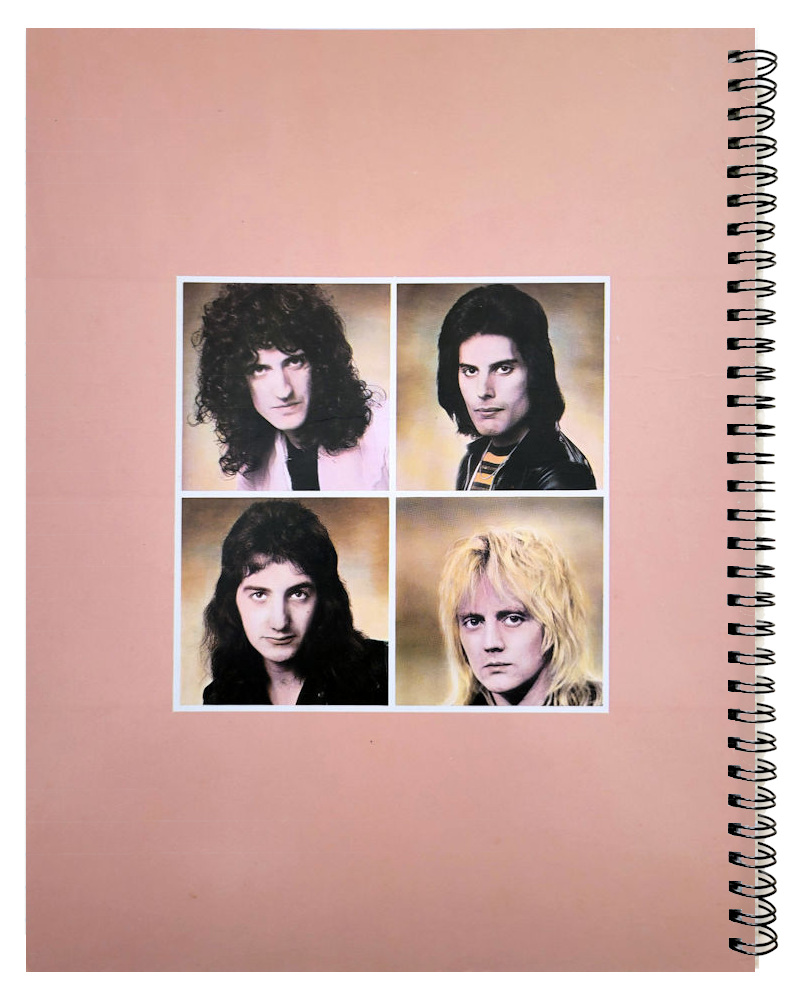 Queen - A Day at the Races - back cover